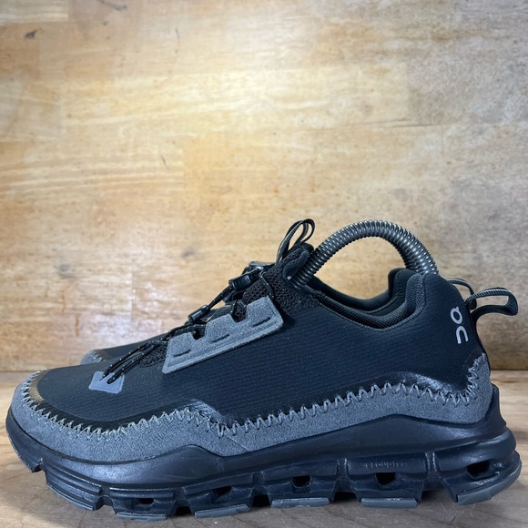 On CloudAway REFLECTIVE Womens Size 8 Running Shoes Sneakers Black Gray - Picture 4 of 12